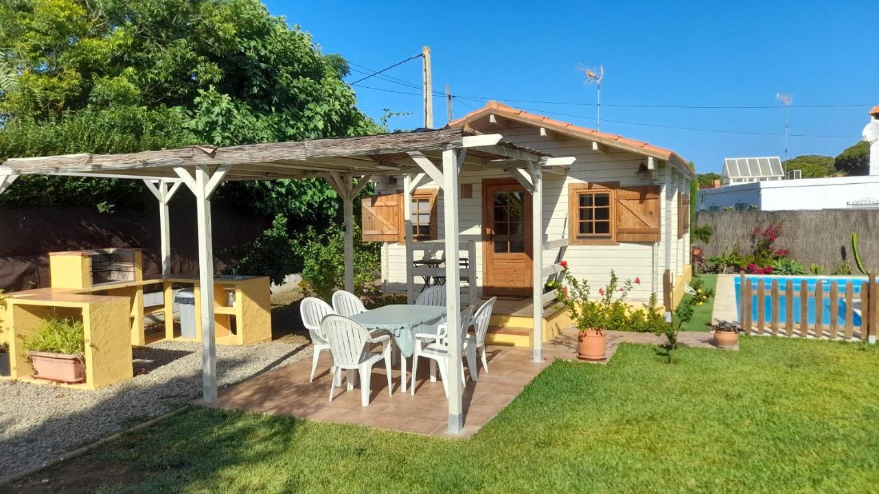 Cabana Blanca Roche Lucia Conil De La Frontera Exterior photo